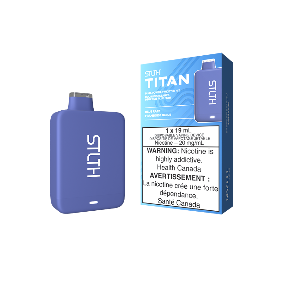 [DÉGAGEMENT] STLTH Titan 10000 Puff Vape jetable rechargeable 19 ml