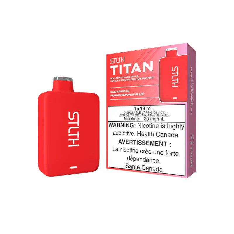 [DÉGAGEMENT] STLTH Titan 10000 Puff Vape jetable rechargeable 19 ml