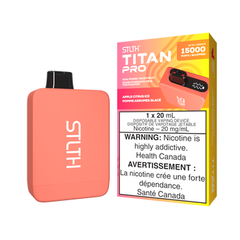 STLTH Titan Pro 15000 Puff Disposable Rechargeable Vape 20ml