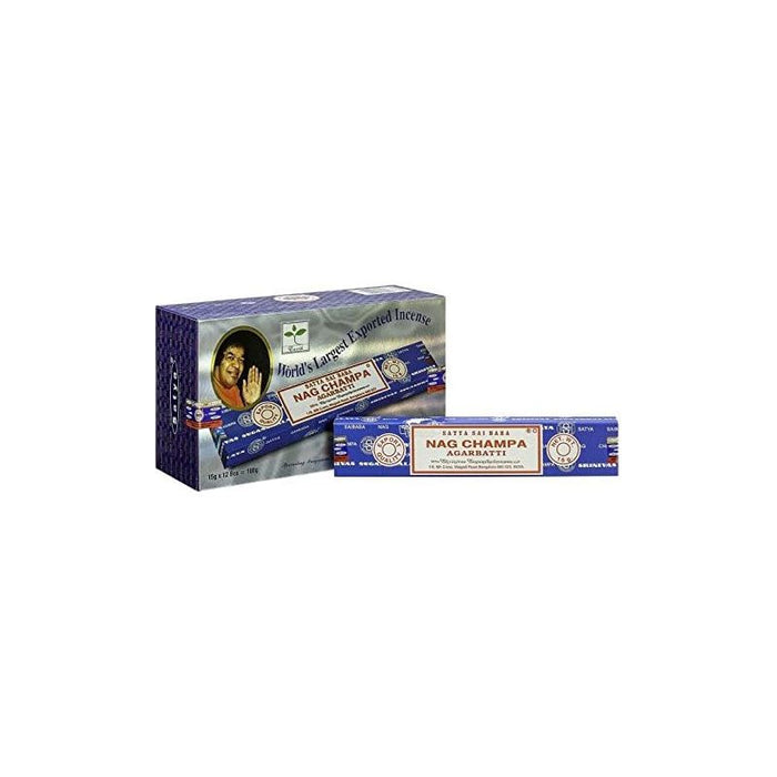 Satya Nag Champa - Nag Champa Incense Sticks 15g