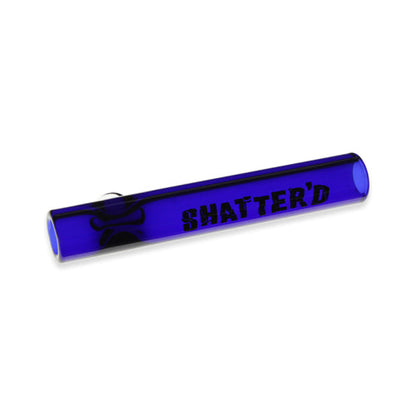 Shatter'd Glassworks - Chillum 3" Verre One Hitter - 12 mm