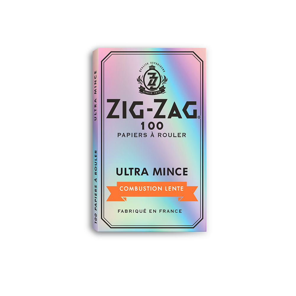 Zig-Zag | Silver Ultra Thin 100 Papers