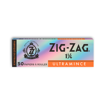 Zig-Zag | Silver UltraThin 1 1/4" 50 Papers