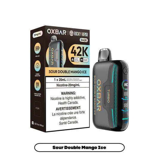 OXBAR X Rocky Vapor G42K Disposable Vape 20mL