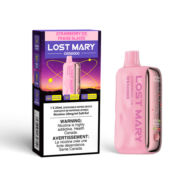 [CLEARANCE] Lost Mary OS50K Rechargeable Disposable Vape 20mL