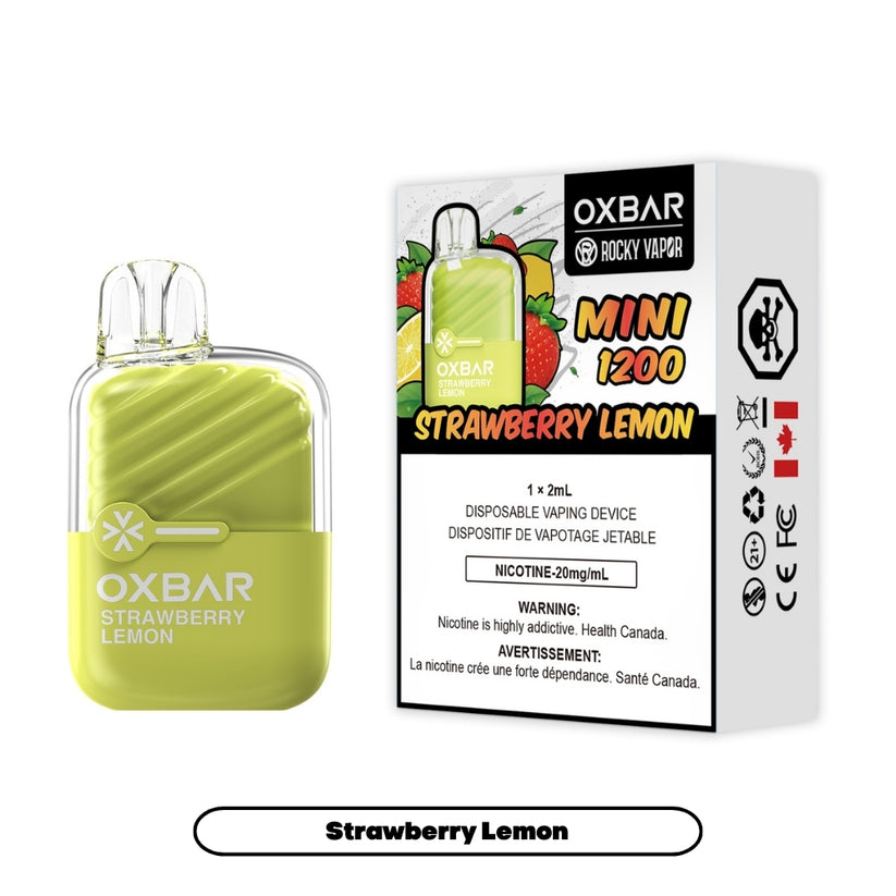 OXBAR X Rocky Vapor Mini 2mL 1200 Puff Disposable Vape