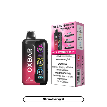 OXBAR X Rocky Vapor Tri Fusion Disposable Vape 30mL