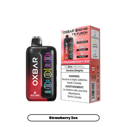 OXBAR X Rocky Vapor Tri Fusion Disposable Vape 30mL