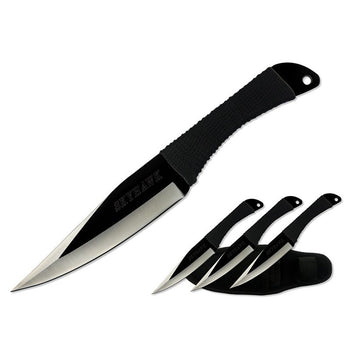 Skyhawk - 9″ Iron Shinai Throwing Knife Set