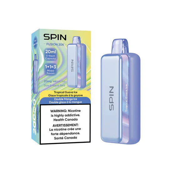 [Clearance] SPIN Fusion 20K Rechargeable Disposable Vape 20mL