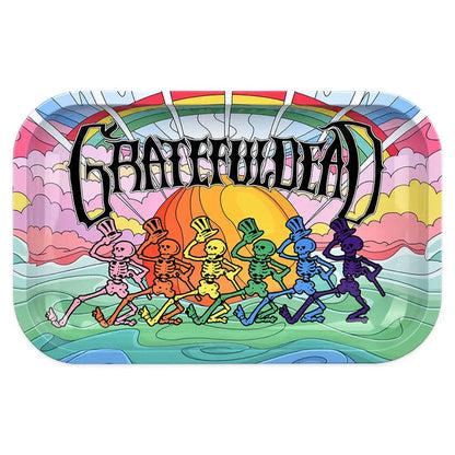 Grateful Dead x Pulsar - Rolling Tray with Lid - Under The Rainbow