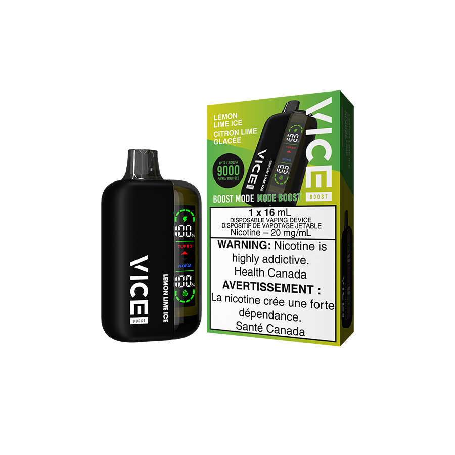 Vice Boost 9000 Puff Vape jetable rechargeable 16 ml