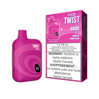 [DÉGAGEMENT] Vice Twist 8000 Vape jetable rechargeable 14 ml