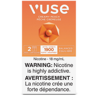 Vuse - Creamy Peach ePod Replacement Pods