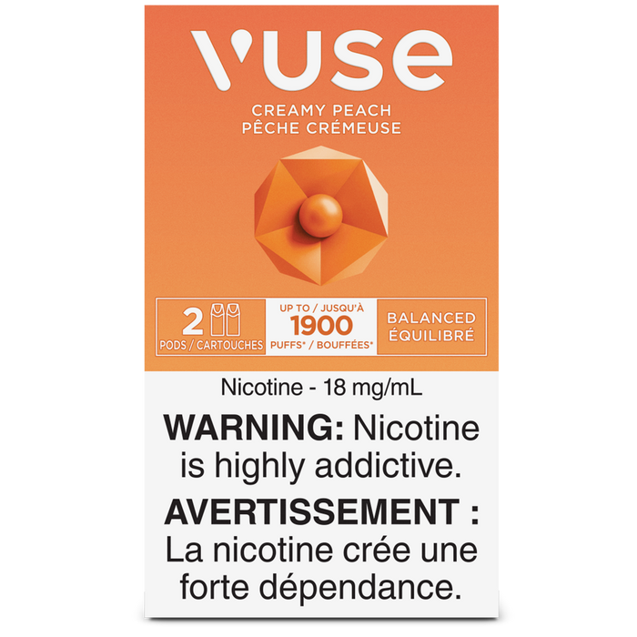 Vuse - Capsules de remplacement pour ePod Creamy Peach