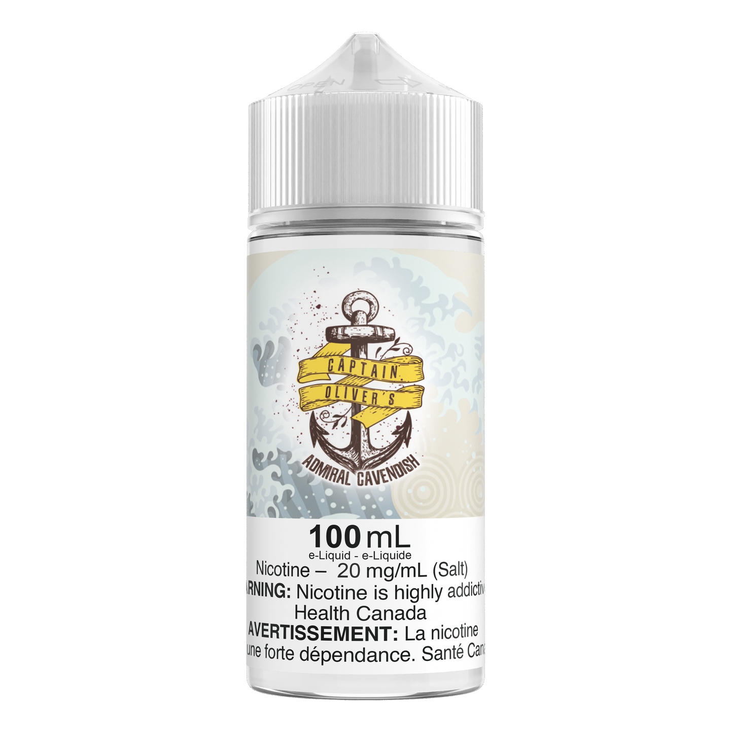 Captain Oliver's 100mL Salts - Admiral Cavendish