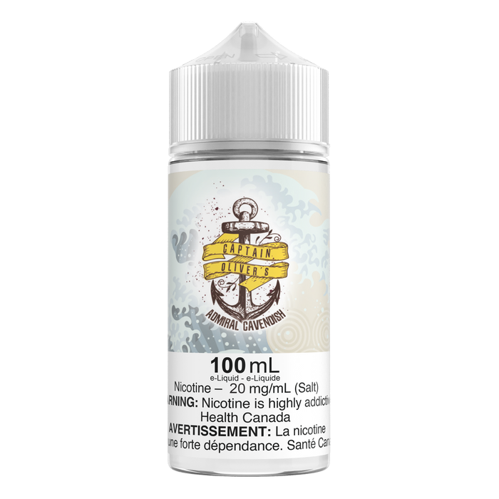 Captain Oliver's 100mL Salts - Admiral Cavendish