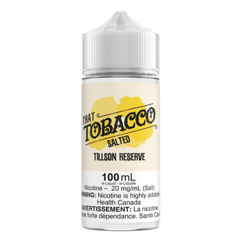 That Tobacco 100mL Salted - Tillson Reserve