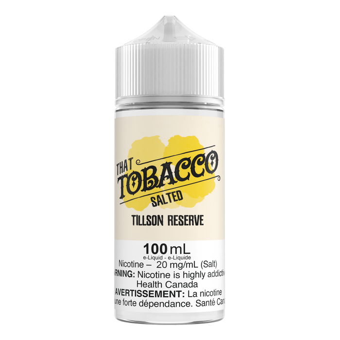 That Tobacco 100mL Salted - Tillson Reserve