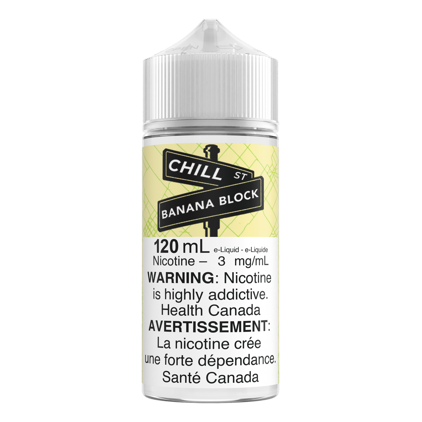 Chill St. 120mL E-liquid - Banana Block