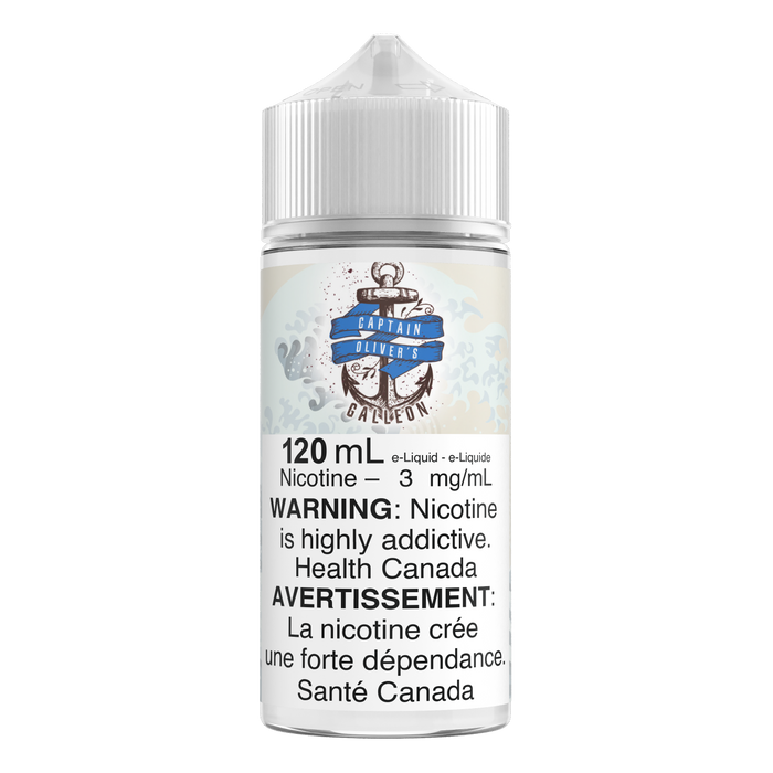 Captain Oliver's 120mL E-liquid - Galleon