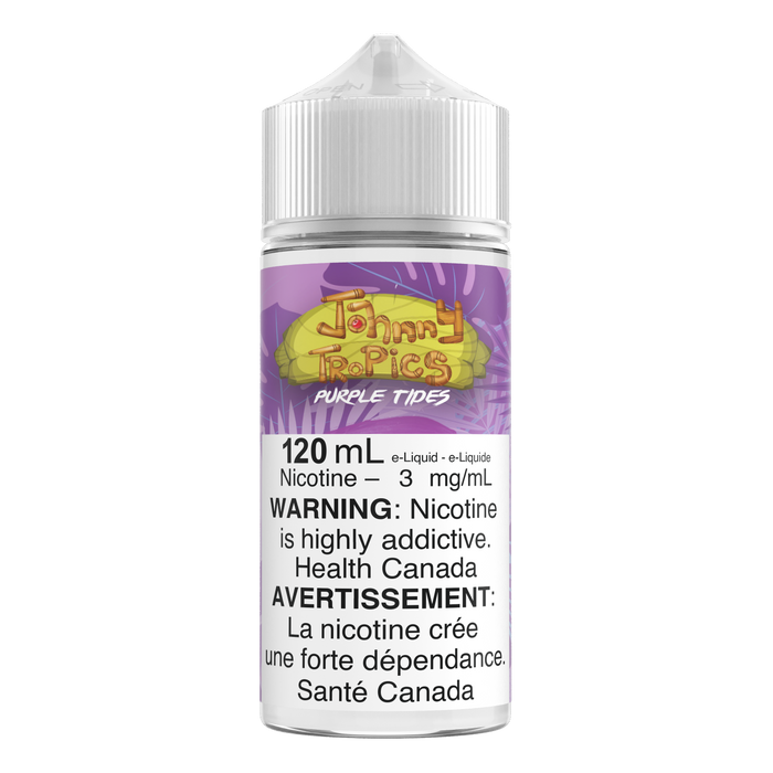 Johny Tropics 120mL E-liquid - Purple Tides