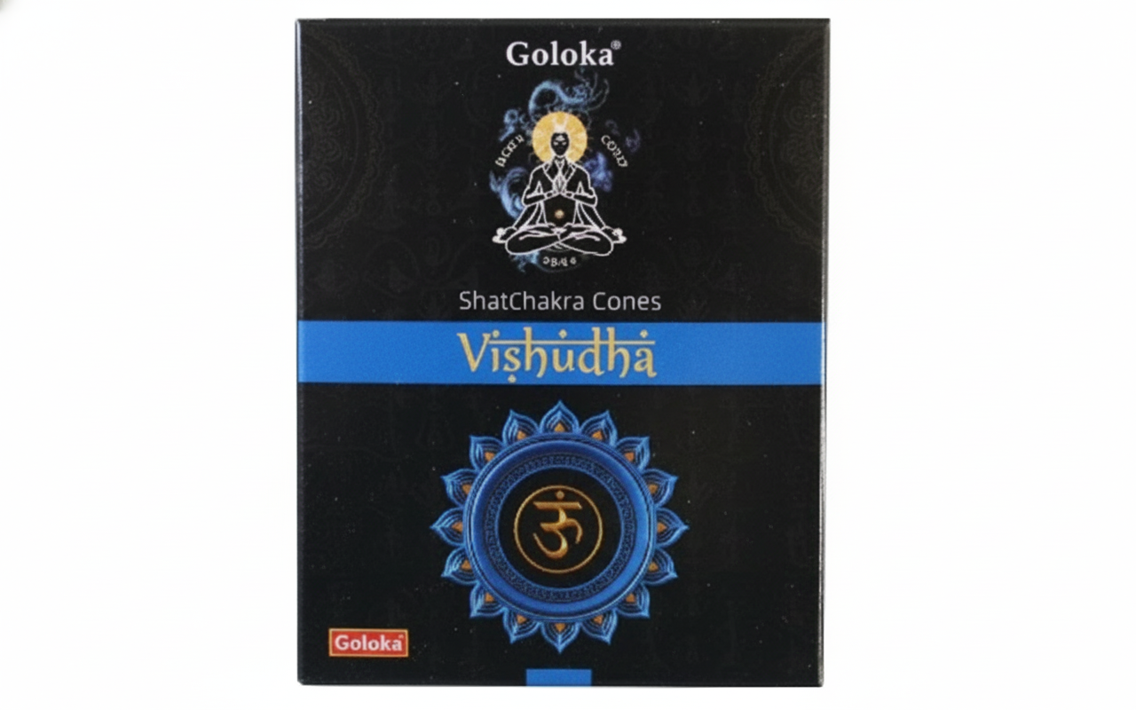 Goloka Chakra - Vishuddha (Truth) Incense 10 Cones