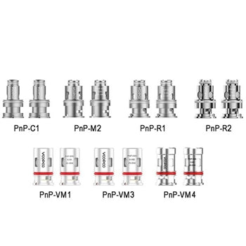 Voopoo Pnp Replacement Coil for Drag S & X, Vinci, & Drag 4 Uforce-K - 5pcs