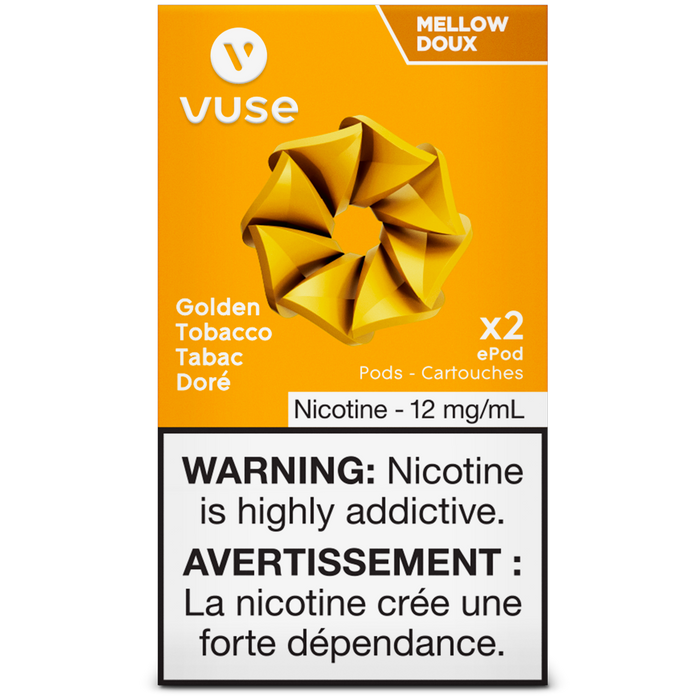 Vuse - Golden Tobacco ePod Replacement Pods [Available See description]