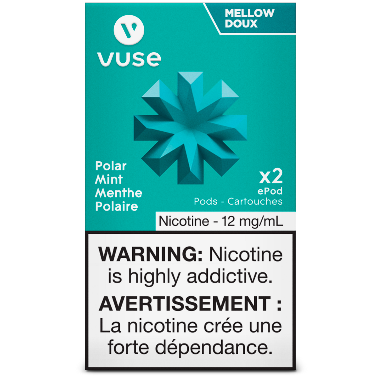 Vuse - Pods de remplacement Polar Mint ePod [Disponible Voir description]