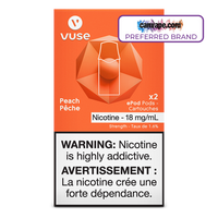 [Dernier appel] Vuse - Capsules de remplacement pour ePod Peach