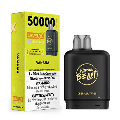 Flavour Beast Level X G2 Ultra Replacement Pod 20mL
