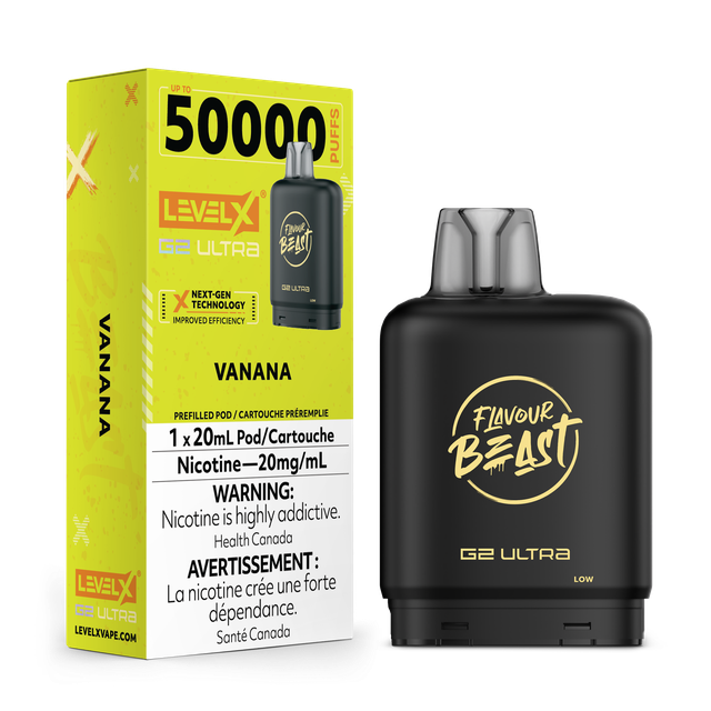 Flavour Beast Level X G2 Ultra Replacement Pod 20mL