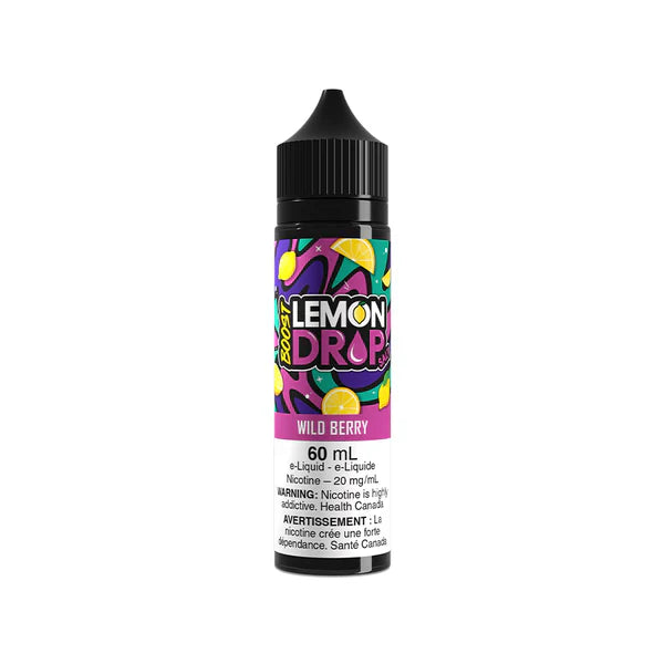 Lemon Drop Boost Salt 60mL - Wild Berry