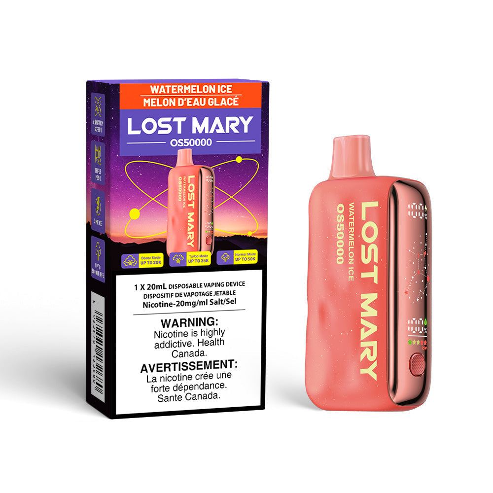 [CLEARANCE] Lost Mary OS50K Rechargeable Disposable Vape 20mL