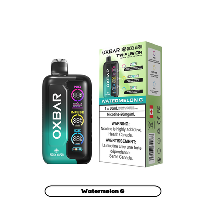 OXBAR X Rocky Vapor Tri Fusion Disposable Vape 30mL