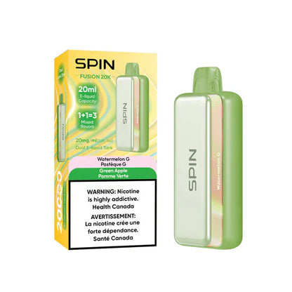 [Clearance] SPIN Fusion 20K Rechargeable Disposable Vape 20mL