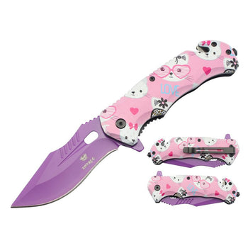 Xtreme - 8″ Operation Kitty Combat Pocket Knife