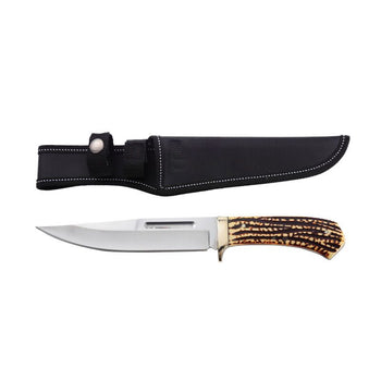 Xtreme - 12″ Staghorn Trail Bowie Knife - Heritage Hunter Edition