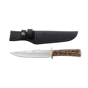 Xtreme - 12″ Ironhorn Gold Guard Hunting Knife