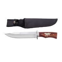 Xtreme - 12″ Jungle Stalker Bowie Knife - Tiger Inlay Edition
