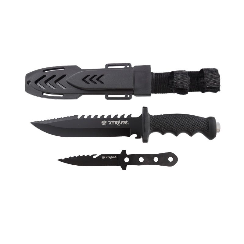 Xtreme - 12″ Xtreme Hammerhead Graze Survival Hunting Knife
