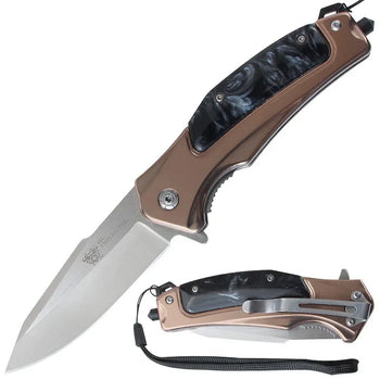 Xtreme - 5.5" Foldable Pocket Knife - Onyx Drift