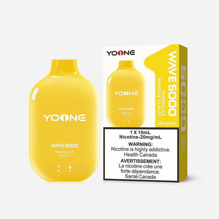 [CLEARANCE] Yoone Wave 5000 Puff Rechargeable Disposable Vape 10ml