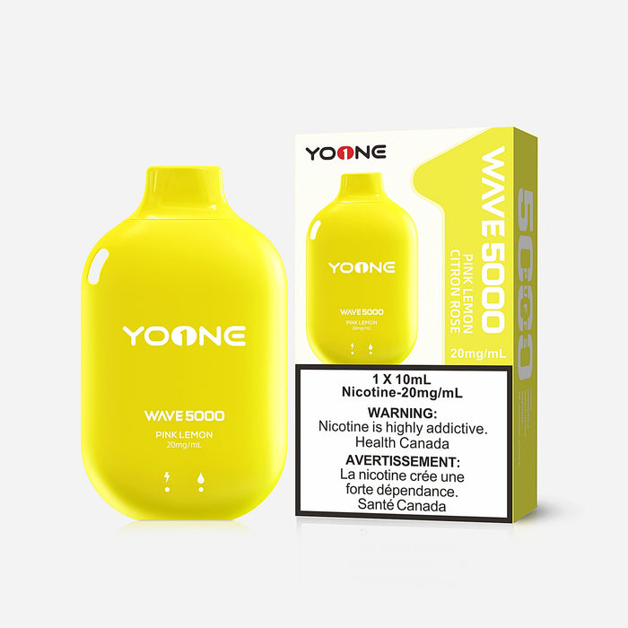 [DÉGAGEMENT] Yoone Wave 5000 Puff Vape jetable rechargeable 10 ml