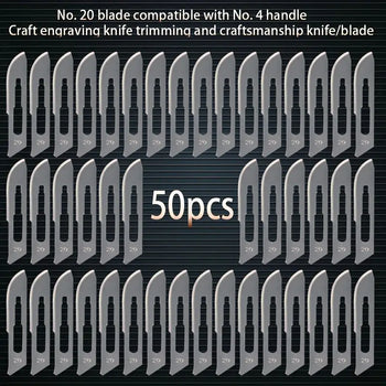 No.4 Handle With 50pcs No. 20 Blades