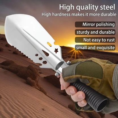 Rugged Multi-Functional Camping Mini Shovel
