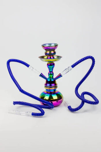 10" 2 hoses Electroplated Hookah