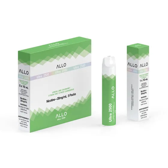 Allo Ultra 2500 Disposable Vape eCig 8ml