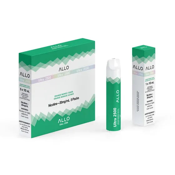 Allo Ultra 2500 Disposable Vape eCig 8ml